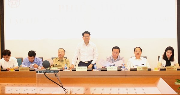 PCT Phùng Thị Hồng Hà dự phiên họp tập thể UBND Thành phố